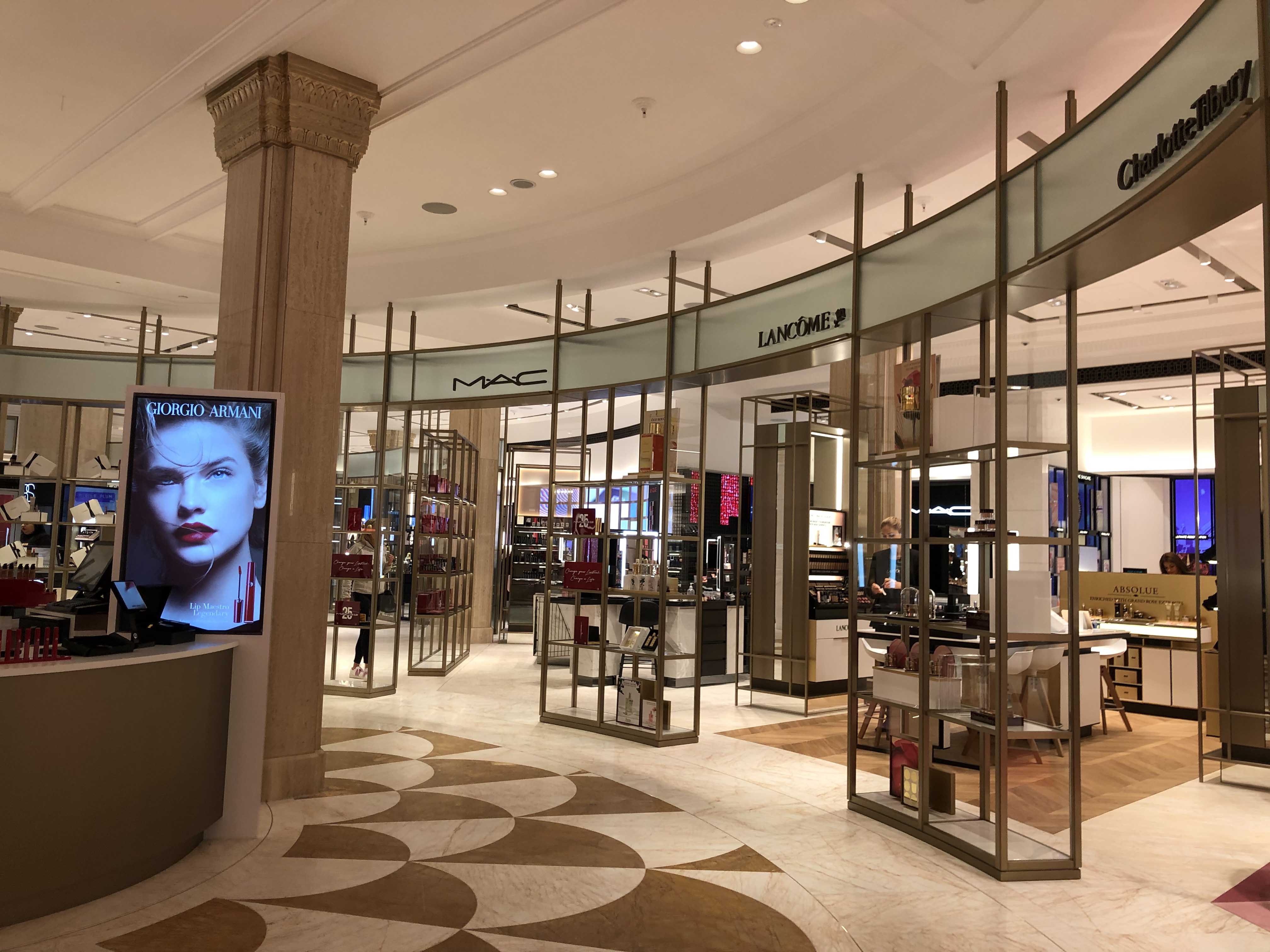 harrods armani beauty